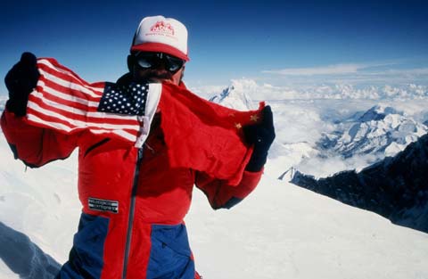 
Everest Kangshung Face First Ascent Kim Momb On Summit October 8, 1983
